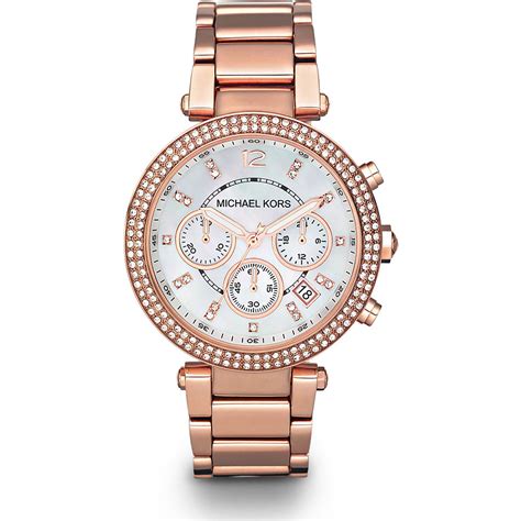 michael kors parker mk5491 ladies watch|Michael Kors parker rose gold.